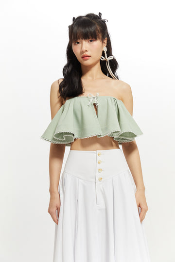 Lace Frill Top