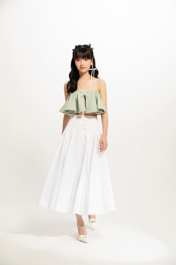 Scarlette Midi Cotton Skirt